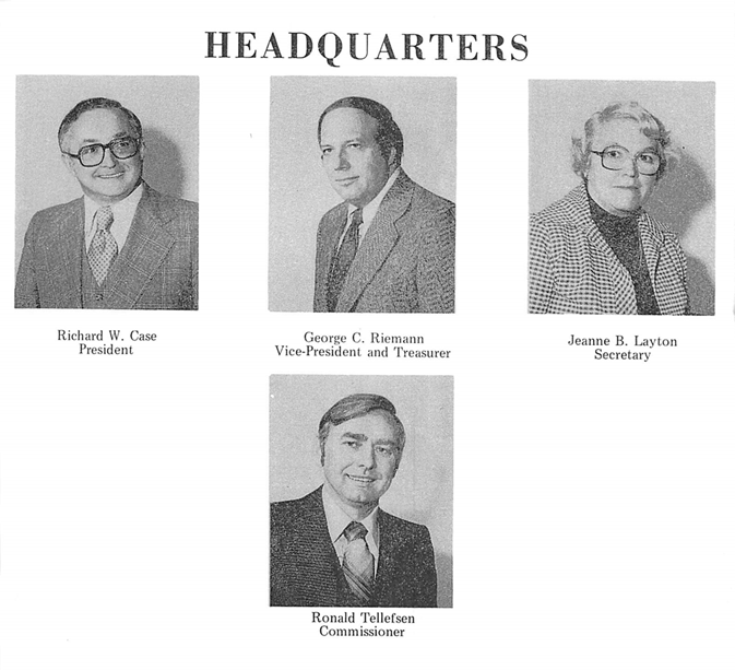 1971 HQ Staff